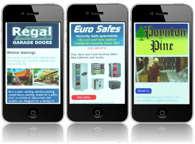 mobile phone websites